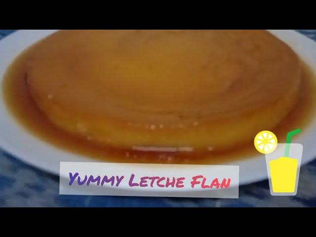 YUMMY LETCHEFLAN || BY Lilbeth CabsAlvarez Vlogz