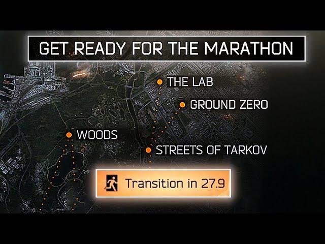 New MARATHON Event in Tarkov (First Attempt)