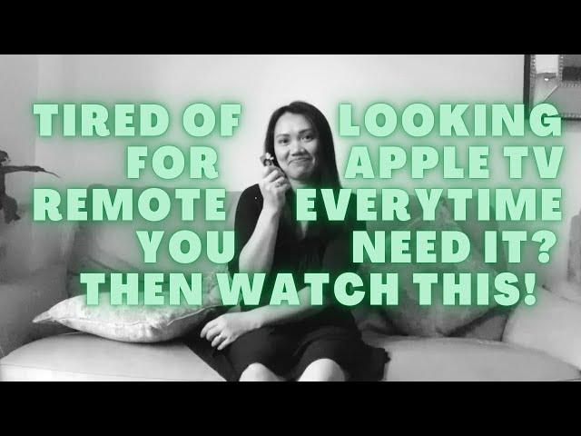 How to use iPhone as Apple TV remote control?