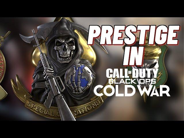 How To Prestige In Call Of Duty Cold War | PRESTIGE KEY