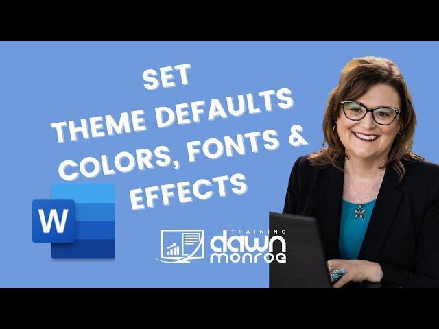 Microsoft Word Default Theme | Colors, Fonts, Effects & Paragraph | New Document Template