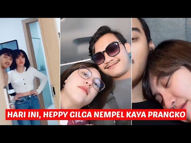 hari ini heppy asmara dan gilga sahid nempel seperti pranko saat  berada di kamar