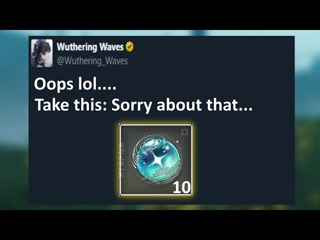 Wuthering Waves Devs Messed Up, SO WE GET 10 Lustrous Tide!