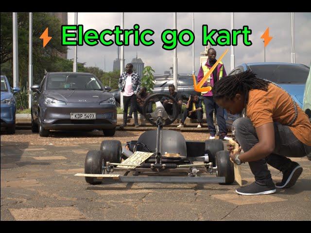 I'm building an electric go-kart - KICC Nairobi showcase: Part 8