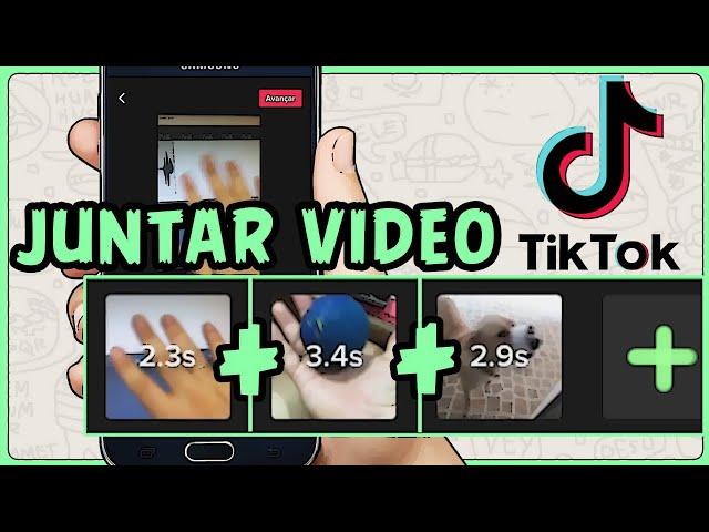 Como Juntar Video no TikTok