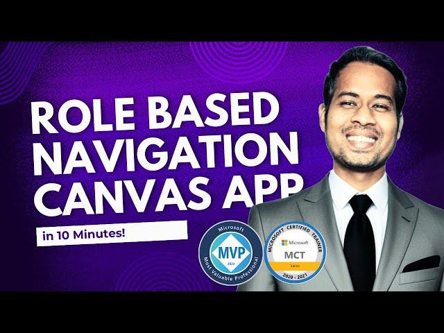 Role Based Navigation Canvas APP Power Apps