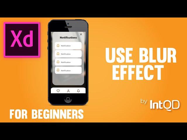 Use Blur Effect in Adobe XD