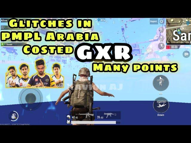 Glitches in PMPL Arabia - Alpha targeting GXR ? Costed Many points - #MaxKash #Owais #Ultron #MJ