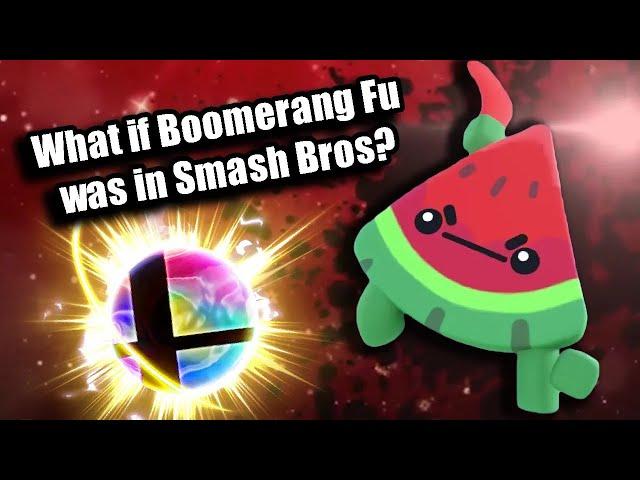 What if Boomerang Fu was in Smash Bros? (moveset concept)