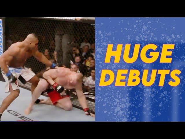 Extremely Impressive UFC Debuts Throughout History (Great First Impressions)