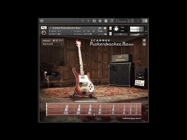 Los Jaivas - Aconcagua - SCARBEE RICKENBACKER® BASS Kontakt