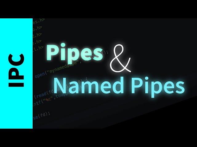 Using Pipes and Named Pipes to get your programs working together.