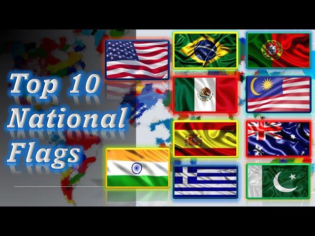 Top 10 National Flags