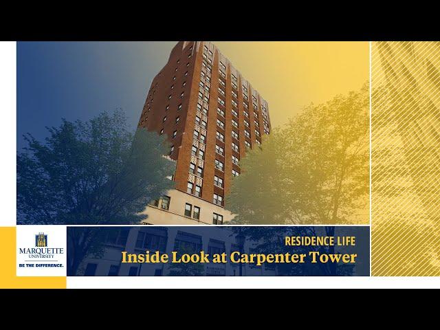 Inside Carpenter Tower | Res Life at Marquette