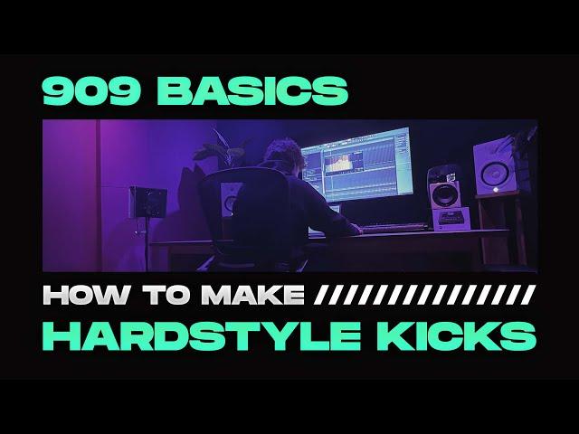 Hardstyle Beginner's Masterclass | Harder-Style Kick Creation & 909 Distortion