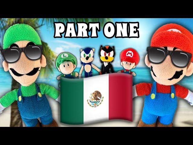 Mario & Luigi Go Back To Mexico! (Part 1) - CES Movie