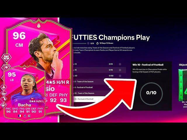 How to Complete Futties Champions Play Objectives in EA FC 24