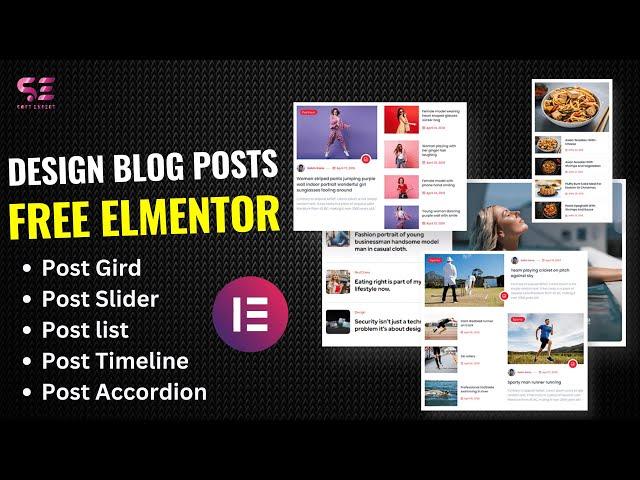 Blog Post Grid or Slider in Free Elementor - Ulimate Post Kit