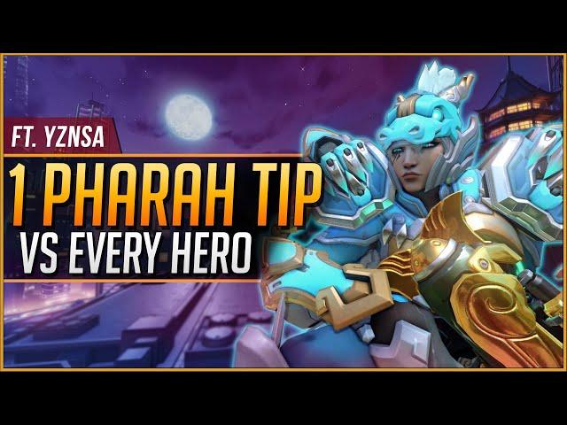 1 PHARAH TIP vs EVERY HERO ft YZNSA (2020)