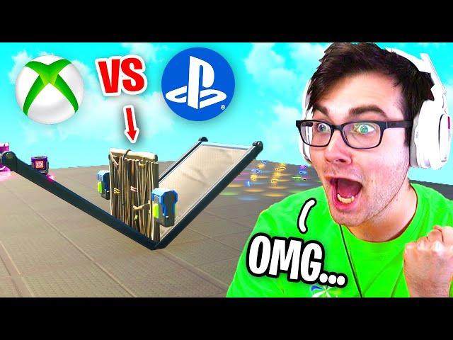 I Hosted a PS4 vs XBOX 1v1 Tournament in Fortnite (who is better??)