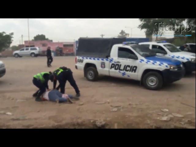 Accionar policial contra protesta en Jujuy