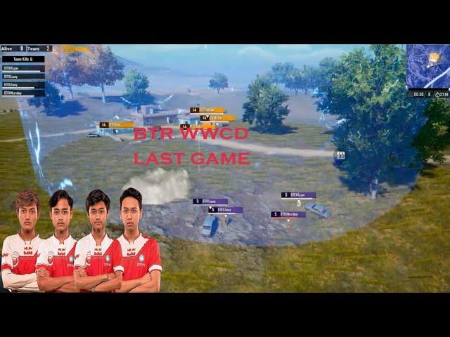 BTR RA CHICKEN DINNER !!! LAST MATCH PMWL W3D5