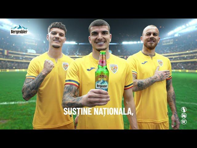 Susții Naționala, ai premii de supersuporter! Cu Bergenbier