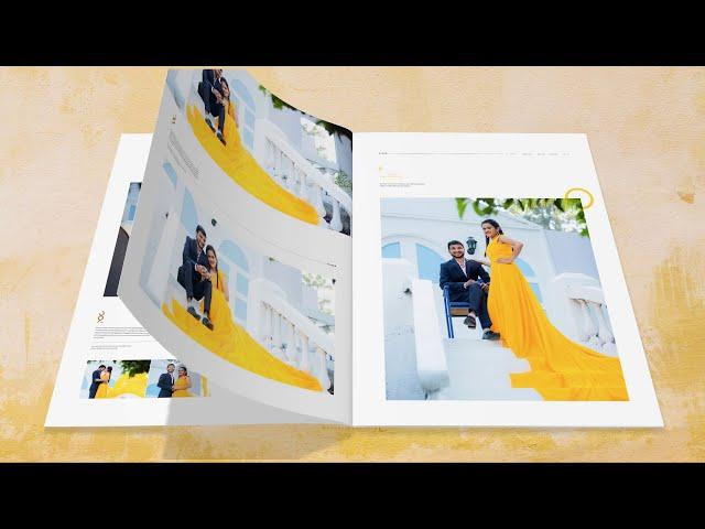 Decent  Style Pre-Wedding Album Design | Wisdom Graphics | 16X24