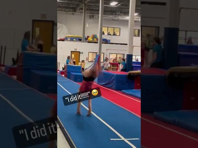 This Young Gymnast KILLED This  #shorts