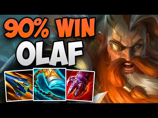 90% WIN RATE OLAF IN CHALLENGER! | CHALLENGER OLAF TOP GAMEPLAY | Patch 14.7 S14