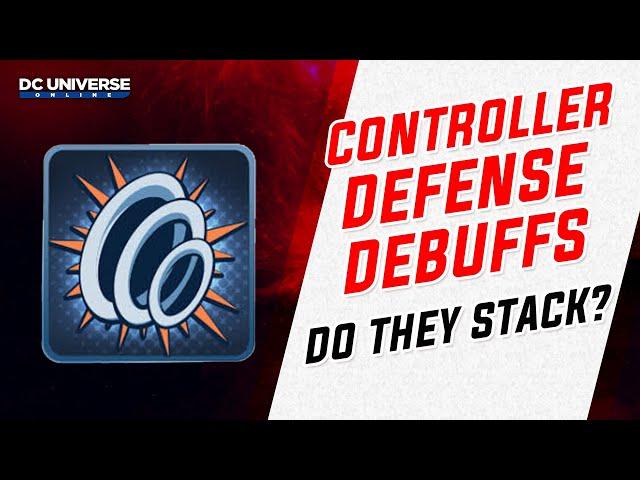 DCUO: Do Controller Debuffs Stack?