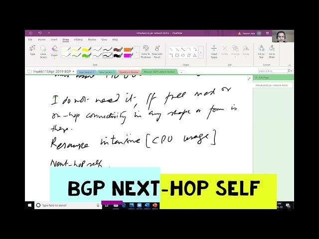 Networking:BGP next-hop self