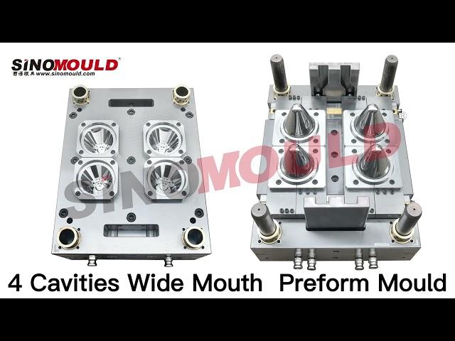 SINO Multi cavities PET Preform Mould Display