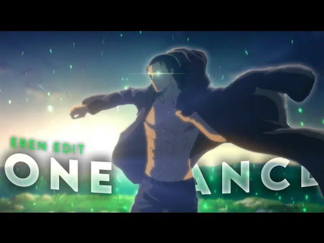 Eren Yeager - One Dance (Badass) || Anime edits || Capcut