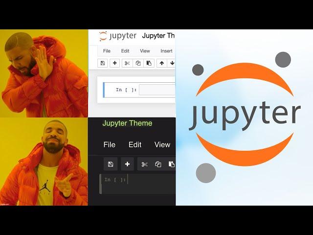 How To Change Your Theme In Jupyter Notebook  (IN 2 LINES OF CODE)