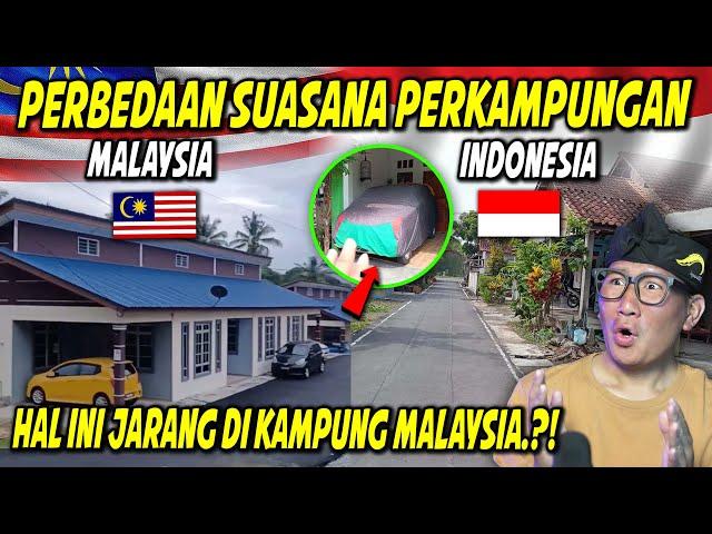 JAUH BERBEZASUASANA KAMPUNG DI INDONESIA DAN MALAYSIA !! DI MALAYSIA SANGAT BERSIH DI SINI...