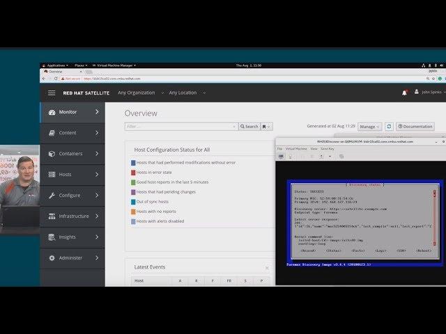 Provisioning using Red Hat Satellite (and demonstration)