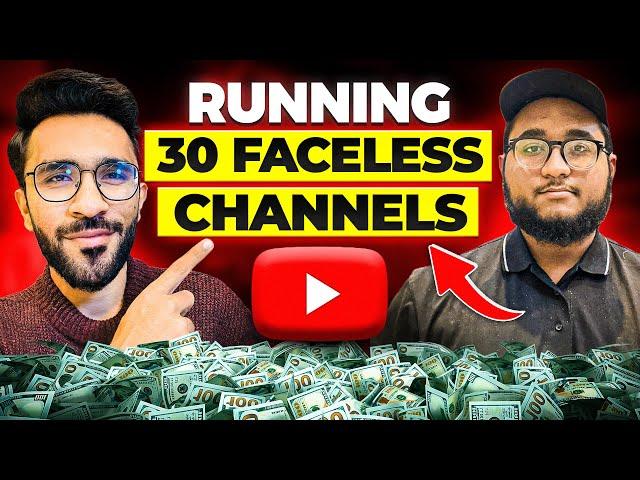 This Guy Is Running 30 Faceless YouTube Channels | YouTube Automation Business