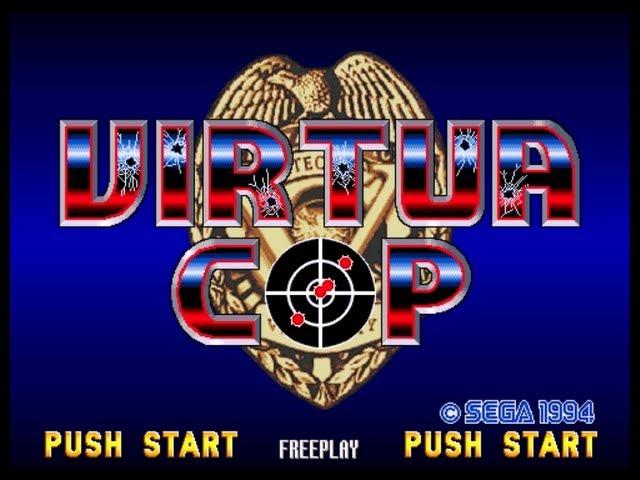 Virtua Cop 1 Sega Model 2 [Complete Playthrough/No Commentary]