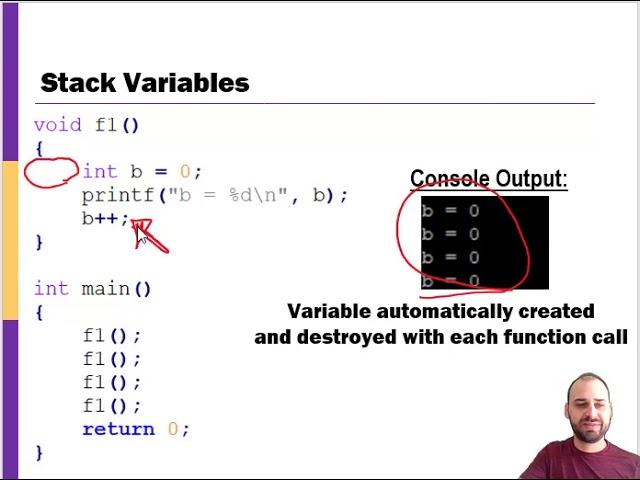 Understanding Static, Stack, and Heap Memory Regions (Examples in C)