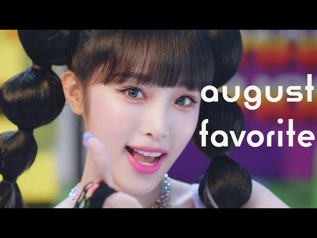 my favorites comebacks of august