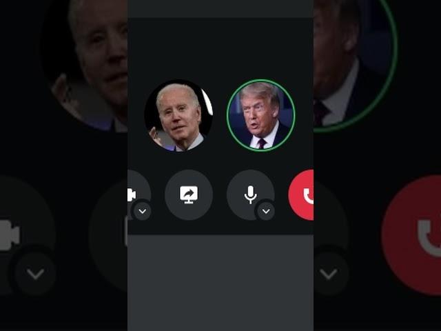 President Biden And Trump Talk On Discord #shorts #discord