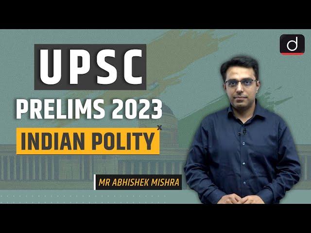 UPSC IAS PRELIMS 2023 | INDIAN POLITY | DEMO CLASS | Drishti IAS English