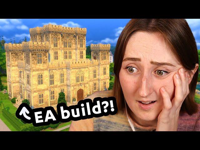 i attempted EA's *official* sims build challenge