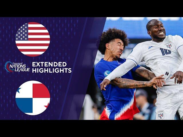 USA vs. Panama: Extended Highlights | CONCACAF Nations League Semi-Final | CBS Sports Golazo