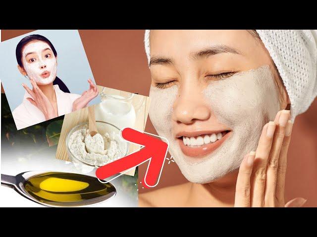 Japanese mask for rejuvenation. Anti-aging and anti-pigmentation mask recipe. Porcelain young skin.