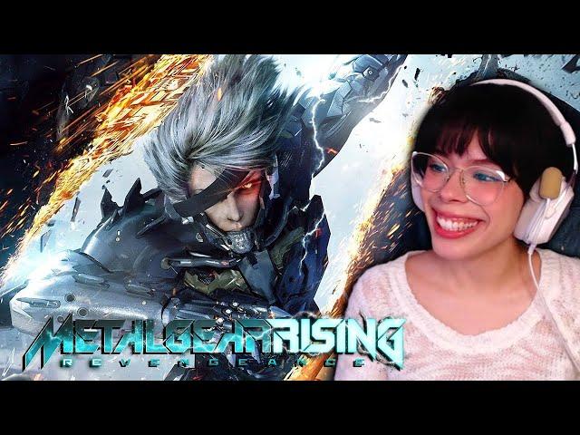 I Played METAL GEAR Rising: Revengeance For The First Time (All Cutscenes/Bosses)