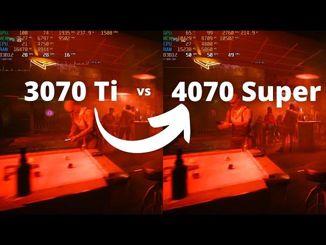 RTX 3070 Ti vs RTX 4070 Super: The Ultimate Comparison!!!