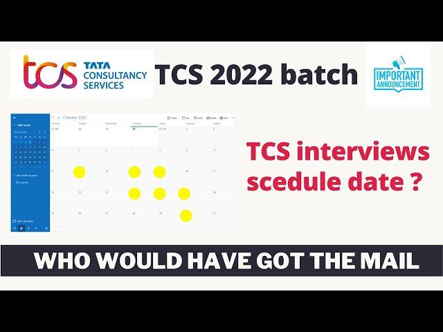 When u will receive TCS interview mail || #tcs #tcser #tcsnqt