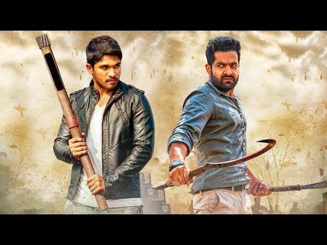 Allu Arjun Vs Jr NTR Best Action Scene | South Indian Hindi Dubbed Best Action Scene